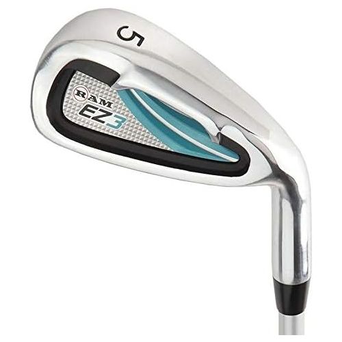  [아마존베스트]Ram Golf EZ3 Ladies Right Hand Iron Set 5-6-7-8-9-PW - Free Hybrid Included