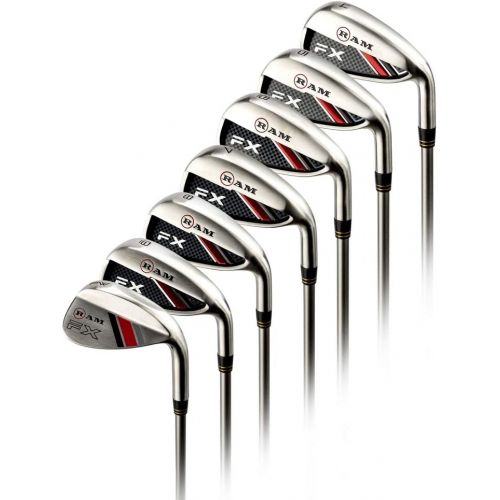  [아마존베스트]Ram Golf FX Stainless Steel Iron Set 4-PW Mens Right Hand