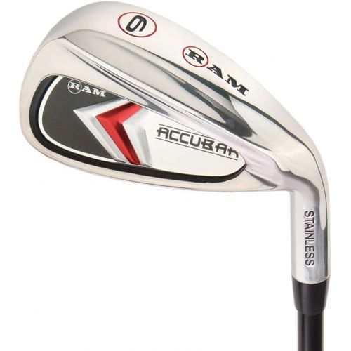  [아마존베스트]RAM Golf Accubar Plus Golf Right Hand Clubs Set - Graphite Shafted Woods and Stainless Steel Irons