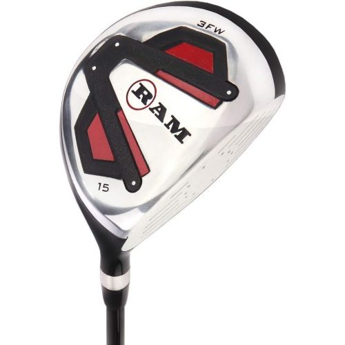  [아마존베스트]RAM Golf Accubar Plus Golf Right Hand Clubs Set - Graphite Shafted Woods and Stainless Steel Irons