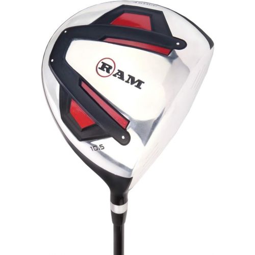  [아마존베스트]RAM Golf Accubar Plus Golf Right Hand Clubs Set - Graphite Shafted Woods and Stainless Steel Irons