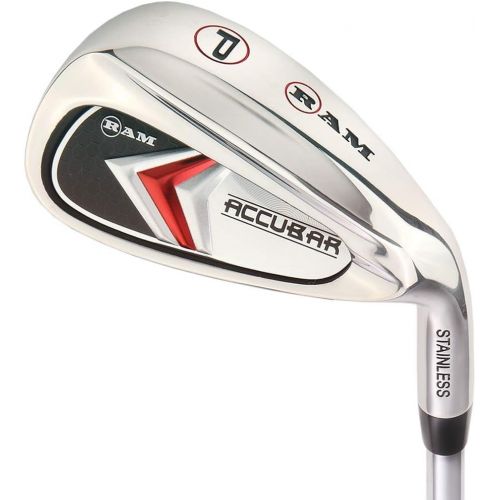  [아마존베스트]RAM Golf Accubar Plus Golf Right Hand Clubs Set - Graphite Shafted Woods and Stainless Steel Irons