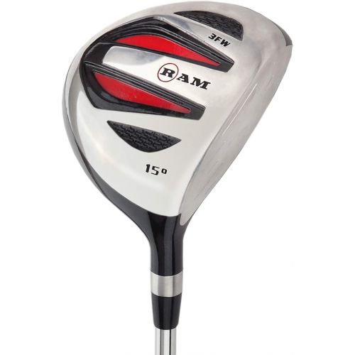  [아마존베스트]Ram Golf SGS Mens -1 Golf Clubs Starter Set with Stand Bag - Steel Shafts