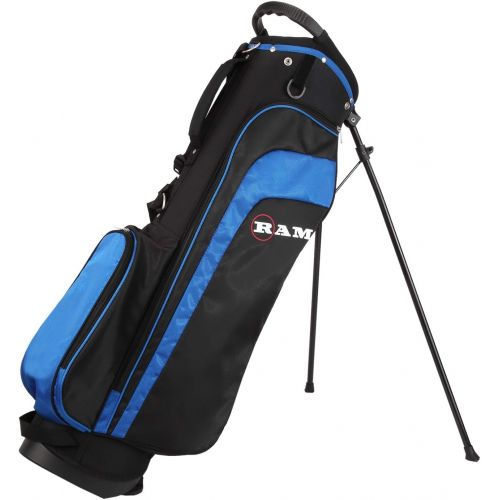  [아마존베스트]RAM Golf EZ3 Mens Golf Clubs Set with Stand Bag - Graphite/Steel Shafts