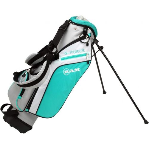  [아마존베스트]Ram Golf Junior G-Force Girls Right Hand Golf Clubs Set with Bag