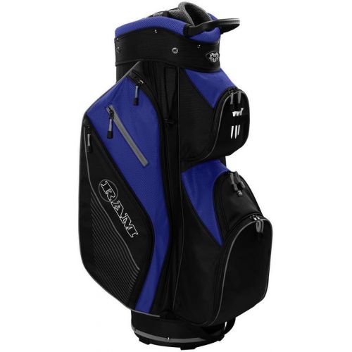  [아마존베스트]Ram Golf Lightweight Cart Bag with 14 Way Dividers Top