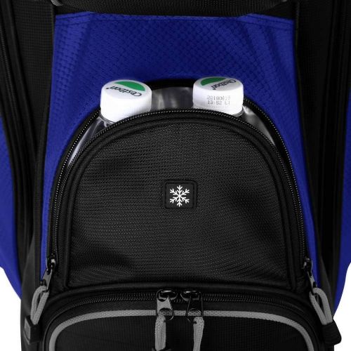  [아마존베스트]Ram Golf Lightweight Cart Bag with 14 Way Dividers Top