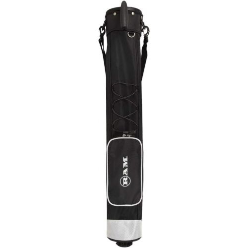  RAM Golf Pitch and Putt Lightweight Golf Carry Bag with Stand Black/Silver
