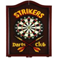 RAM Gameroom Products Dartboard Cabinet, Strikers Darts Club