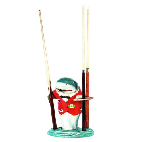  RAM Gameroom 28 Inch Shark Red Pool Stick Holder