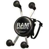 RAM MOUNT RAM Mounts RAM EZ ON/OFF Handlebar Mount with Universal X-Grip Phone Holder