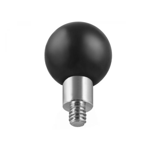  RAM MOUNTS Ram Mount 1-Inch Ball with 1/4-Inch 20 Male Threaded Post for Cameras