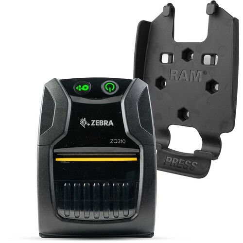  RAM MOUNTS Quick Release Printer Holder for Zebra ZQ320 Series