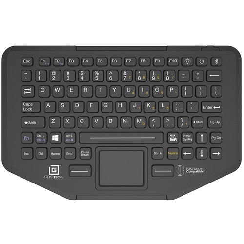  RAM MOUNTS GDS Keyboard with 101 Keys & Track Pad