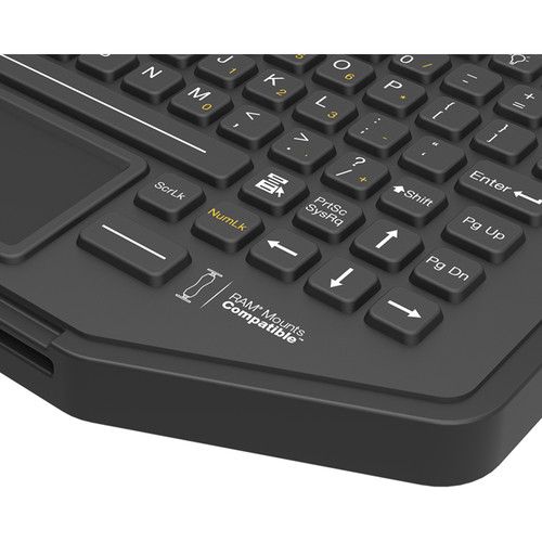  RAM MOUNTS GDS Keyboard with 101 Keys & Track Pad