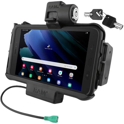  RAM MOUNTS Locking Modular Powered Dock for Samsung Tab Active3