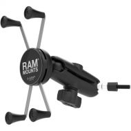 RAM MOUNTS X-Grip Large Phone Mount with Grab Handle M6 Bolt Base