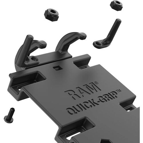  RAM MOUNTS RAM Quick-Grip XL Phone Holder with Vibe-Safe Adapter and Ball