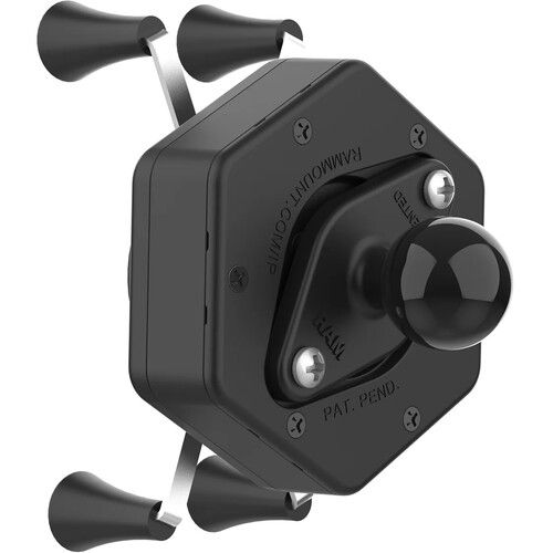  RAM MOUNTS RAM X-Grip Phone Holder with B-Sized Ball and Vibe-Safe Adapter