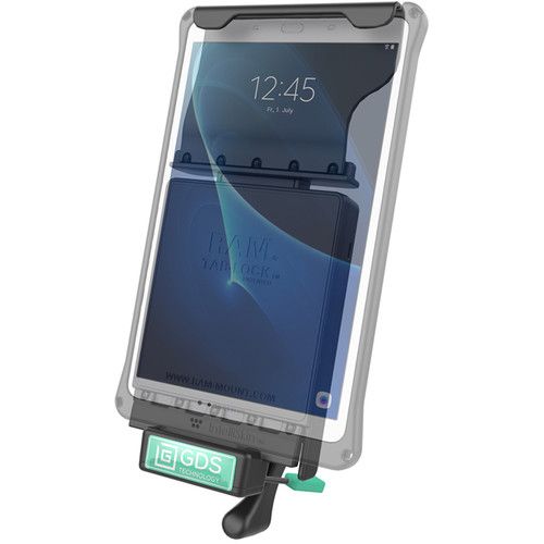  RAM MOUNTS Locking Vehicle Dock with GDS Technology for Samsung Galaxy Tab A 10.1 with S Pen