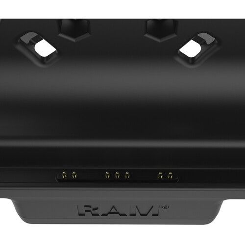  RAM MOUNTS EZ Roll'r Dual USB Dock for Samsung Tab Active2 and Tab Active3 (Poly Bag Packaging)