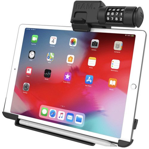  RAM MOUNTS EZ-Roll'r Combo Locking Holder for iPad Pro 11