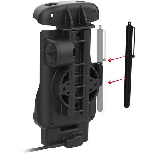  RAM MOUNTS Form-Fit Powered Dock for Zebra TC22 and TC27 Without Boot (Non-Locking)