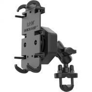 RAM MOUNTS RAM Quick-Grip XL Phone Mount with Vibe-Safe and U-Bolt Base