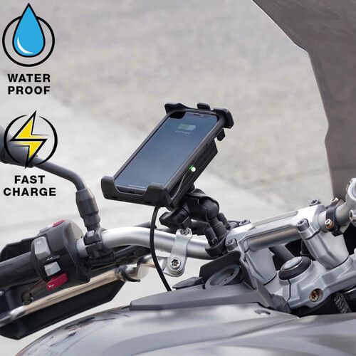  RAM MOUNTS RAM Quick-Grip 15W Waterproof Wireless Charging Holder