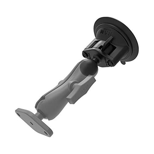  [아마존베스트]RAM MOUNTS RAM Mounts RAM 3.3in. Diameter Suction Cup Twist Lock Base with 1in. Ball RAM-B-224-1U