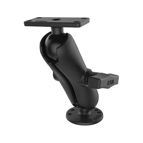  [아마존베스트]RAM Mount (RAM-202-153-202) Drill-Down Double Ball Mount for Humminbird Helix 5