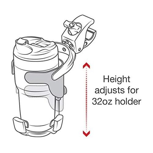  RAM MOUNTS RAM Mount RAP-B-417-400U Level Cup XL with Small Tough Claw