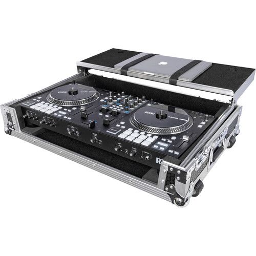  RANE DJ ONE Professional Motorized DJ Controller Kit with Flight Case (Silver and Black)