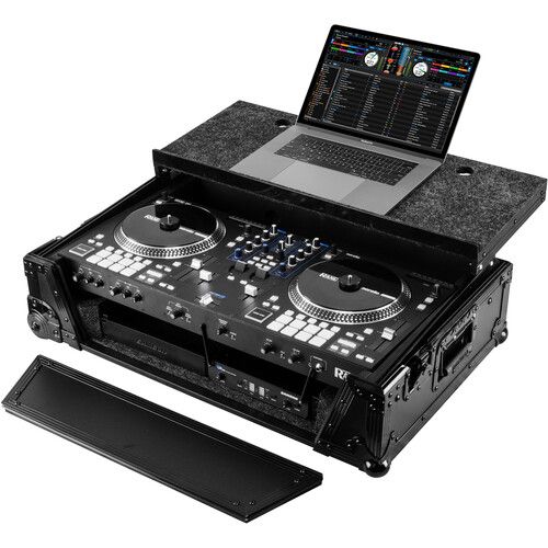 RANE DJ ONE Professional Motorized DJ Controller Kit with Flight Case (All-Black)