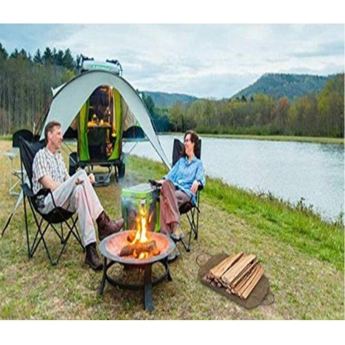  RANRANHOME Firewood Log Carrier Bag,Canvas Canvas Fire Wood Carrying Holder for Fireplace Stove Accessories Indoor Outdoor Storage Bag,39X18 Inch