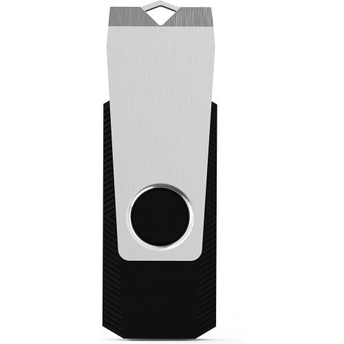  [아마존 핫딜]  [아마존핫딜]RAOYI 10Pcs 16GB USB 2.0 Flash Drive Swivel Bulk Thumb Drives Jump Drive Memory Sticks Zip Drive with Led Indicator (16G, 10-Pack, Black)