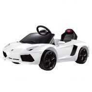 Rastar Lamborghini Aventador LP700-4 6-Volt Battery-Powered Ride-On, White