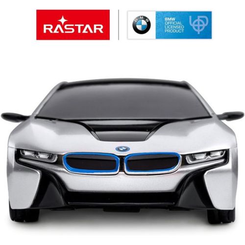 라스타 Rastar BMW i8 Radio Remote Control Sport Racing Car RC 1:24 Scale, White