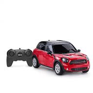 RASTAR 1/24 Mini Cooper Remote Control Car, RC Cars Xmas Gifts for Kids, 1:24 Electric Mini Toy Vehicle, Red
