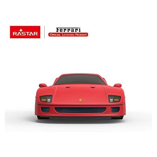 라스타 RASTAR Radio Remote Control 1/24 Scale Ferrari F40 Licensed RC Model Car (Red)