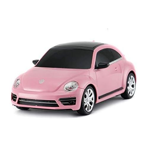 라스타 RASTAR Radio Remote Control 1/24 Scale Volkswagen Beetle Licensed RC Model Car (Pink)