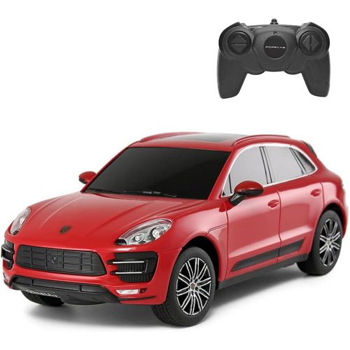 라스타 RASTAR 1:24 Porsche Macan Turbo RC Toy Car, Remote Control Car, 2021 XMas Gifts for Kids