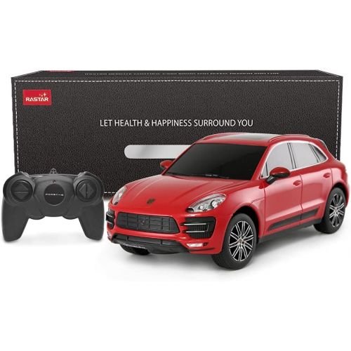 라스타 RASTAR 1:24 Porsche Macan Turbo RC Toy Car, Remote Control Car, 2021 XMas Gifts for Kids