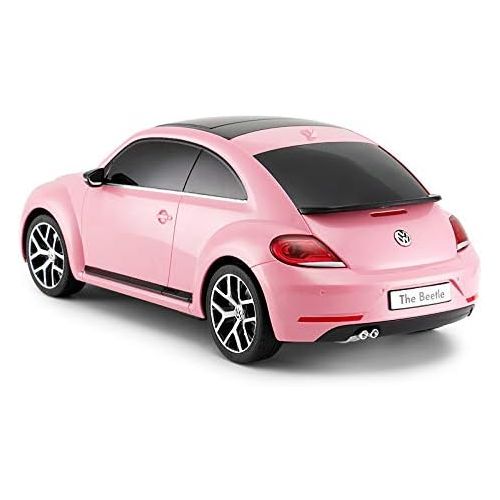 라스타 Rastar Radio Remote Control 1/14 Scale Volkswagen Beetle Licensed RC Model Car (Pink)