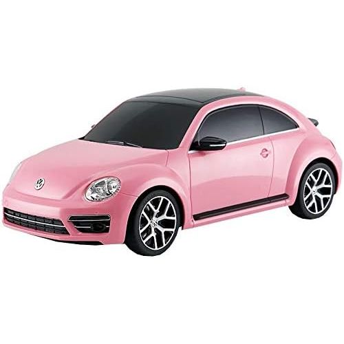 라스타 Rastar Radio Remote Control 1/14 Scale Volkswagen Beetle Licensed RC Model Car (Pink)