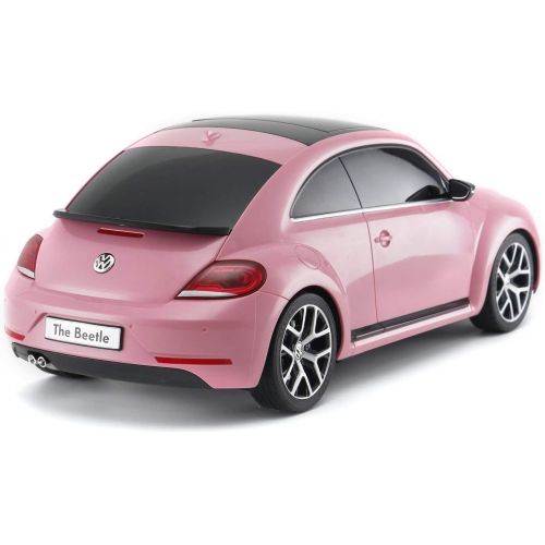 라스타 Rastar Radio Remote Control 1/14 Scale Volkswagen Beetle Licensed RC Model Car (Pink)