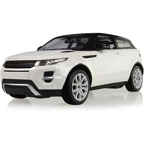 라스타 RASTAR Authorized 1:14 Land Rover Range Rover Evoque RC Toy Car with LED Lights (White) + Worldwide