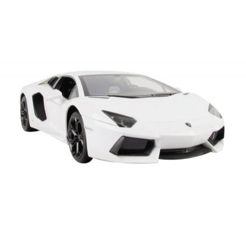 라스타 RASTAR 1/14 Scale White Lamborghini Aventador LP700 Radio Remote Control Model Car R/C RTR