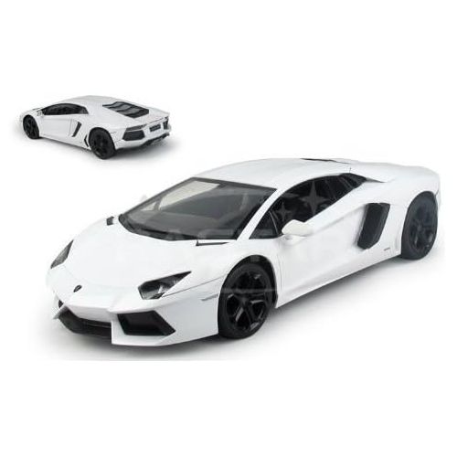 라스타 RASTAR 1/14 Scale White Lamborghini Aventador LP700 Radio Remote Control Model Car R/C RTR