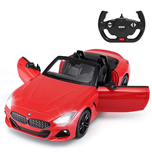 라스타 Rastar BMW RC Car, 1/14 Scale BMW Z4 Roadster New Version Remote Control Car, Convertible Toy Car ? Red / 2.4Ghz
